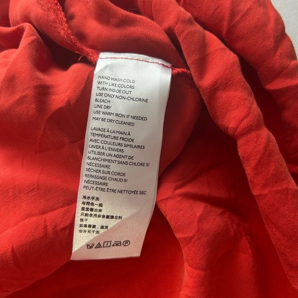 Anthropologie Maeve Red Tunic Festival Top - Picture 4 of 8